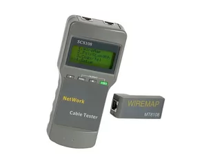 Alantec Tester okablowania LCD MT-8108 NI022 - Narzędzia sieciowe - miniaturka - grafika 3