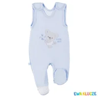Pajacyki dla niemowląt - ŚPIOCH NEWBORN NIEBIESKI Ewa Klucze - 56 - miniaturka - grafika 1