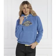 Bluzy damskie - POLO RALPH LAUREN Wełniana bluza POLAR FLEECE | Regular Fit - miniaturka - grafika 1