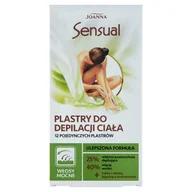 Depilacja - Joanna DEPIL SENS.Plastry do ciała włosy mocne - miniaturka - grafika 1