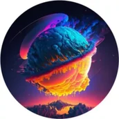 Malowanie po numerach - Twoje Hobby Malowanie po numerach owalne Wulkan - miniaturka - grafika 1