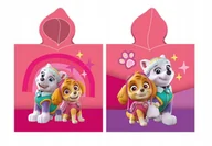 Okrycia kąpielowe dla dzieci - RĘCZNIK PONCHO 55x110 cm PSI PATROL PAW SKYE - miniaturka - grafika 1