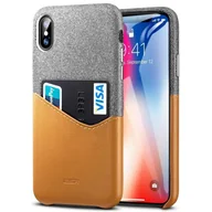 Etui i futerały do telefonów - ESR ETUI METRO IPHONE XS MAX BROWN/GREY CASE COVER - miniaturka - grafika 1