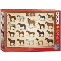 Eurographics Puzzle 1000 Konie 6000-0078 - Puzzle - miniaturka - grafika 1