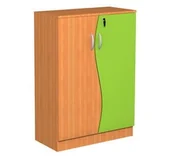 Meble do szkół i przedszkoli - Szafka szkolna Fala 21, szer. 800 mm - miniaturka - grafika 1