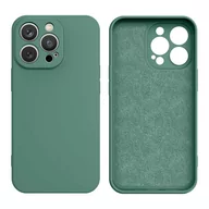 Etui i futerały do telefonów - Hurtel Silicone case etui Xiaomi Redmi Note 11 Pro 5G / 11 Pro / 11E Pro silikonowy pokrowiec zielone - miniaturka - grafika 1
