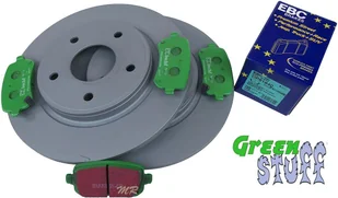 Tylne klocki GreenStuff + tarcze hamulcowe 305mm EBC seria PREMIUM Dodge Caravan 2008- - Tarcze hamulcowe - miniaturka - grafika 10