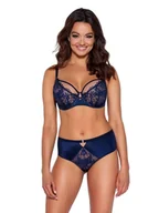 Biustonosze - Ava Lingerie Biustonosz 1938 75 G Granatowy - miniaturka - grafika 1