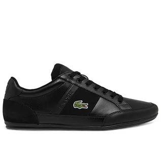 Buty sportowe męskie - Buty Lacoste Chaymon 743CMA0035-02H - czarne - grafika 1