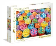 Puzzle - Clementoni Puzzle 500 Colorful Cupcakes - miniaturka - grafika 1