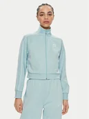 Bluzy damskie - Puma Bluza T7 624211 Niebieski Relaxed Fit - miniaturka - grafika 1