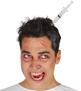 GU Strzykawka w głowie na Halloween - 1 szt. GU19762 - Dodatki do strojów karnawałowych - miniaturka - grafika 1
