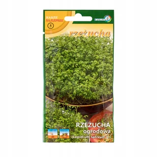 RZEŻUCHA OGRODOWA NASIONA p. PL302/23/4617/L1A; PL202/23/4617/L14/A; - Nasiona i cebule - miniaturka - grafika 1