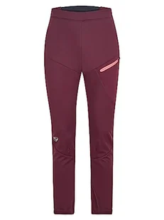 Ziener NABELLE damskie spodnie softshellowe, do biegów, wiatroszczelne przód, elastyczny tył, Velvet Red, 36 - Spodnie damskie - miniaturka - grafika 1