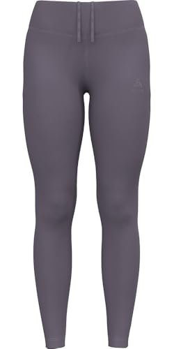 Odlo Legginsy sportowe damskie Essential Warm I spodnie do biegania damskie długie zimowe I legginsy do biegania