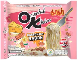 Danie makaron carbonara o smaku bekonu 85g - MAMA Oriental Kitchen - Kuchnie świata - miniaturka - grafika 1