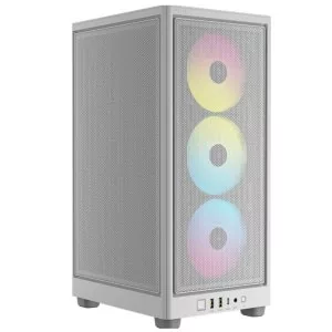 Obudowa komputera Corsair iCUE 2000D RGB AIRFLOW Mini-ITX - Obudowa Mini-ITX - Panele z siatki stalowej - Obsługa trzech gniazd GPU - Obudowy komputerowe - miniaturka - grafika 1
