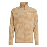 Odzież trekkingowa damska - Bluza Terrex Multi Printed Full-Zip Fleece - miniaturka - grafika 1