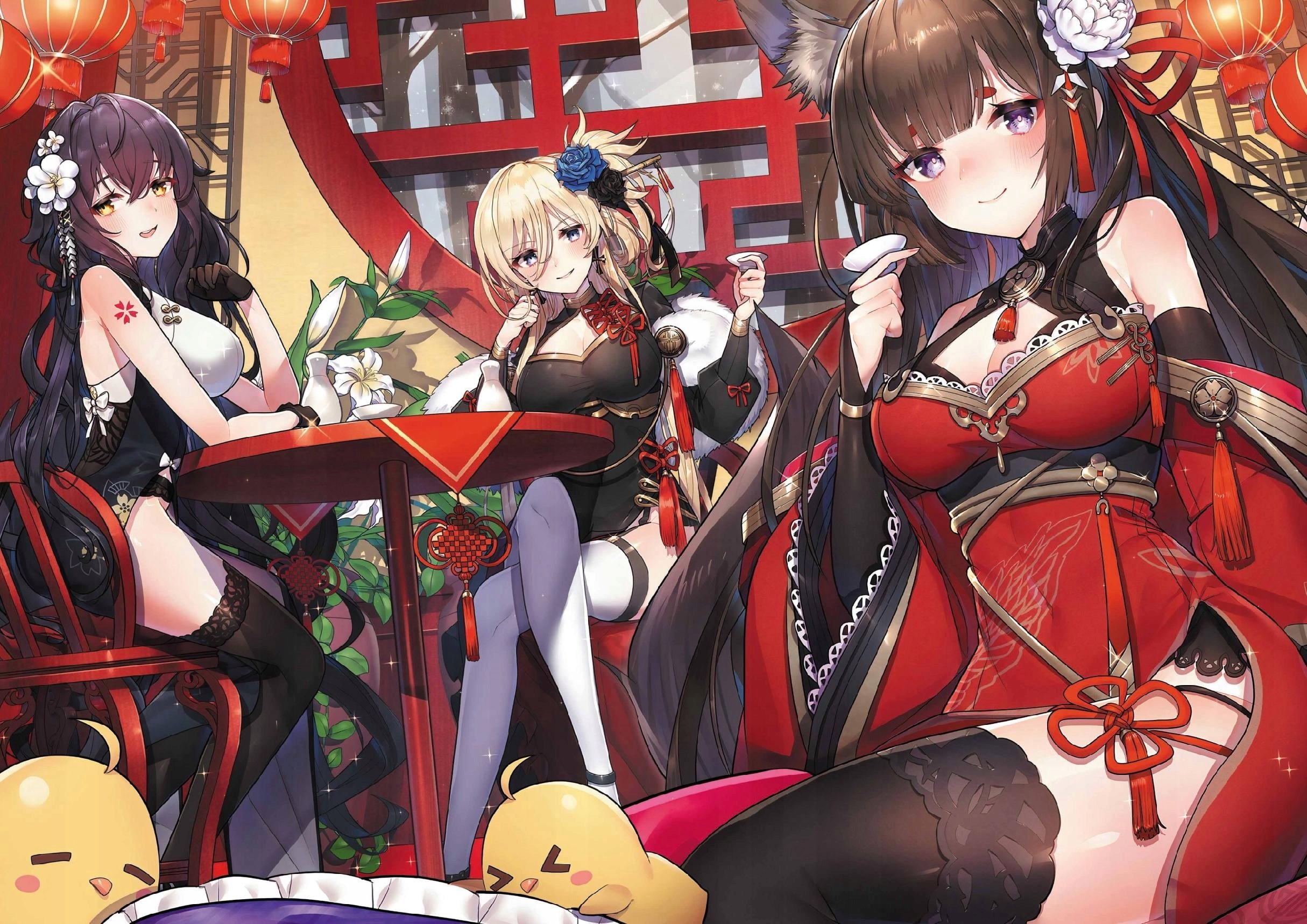 Plakat A1 anime gra Azur Lane