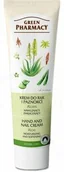 Kremy i maski do rąk - Aloes Krem do Rąk i Paznokci Nawilżający, Zmiękczający, Green Pharmacy - miniaturka - grafika 1
