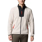 Bluzy męskie - Bluza męska Columbia Sequoia Grove Fleece 2095891277 - beżowa - miniaturka - grafika 1