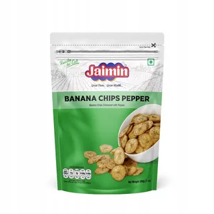 Przekąska Banana Chips Pepper Jaimin 175g - Chipsy - miniaturka - grafika 1