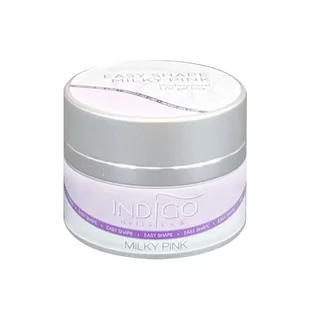 Indigo Żel Budujący Easy Shape Milky Pink 30 ml - Żele do paznokci - miniaturka - grafika 1
