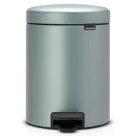 Kosze na śmieci - Brabantia kosz z pedałem NEWICON 5 l zielony - miniaturka - grafika 1