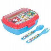 Lunch boxy - Paw Patrol Śniadaniówka Box Na Przekąski + Sztućce - miniaturka - grafika 1