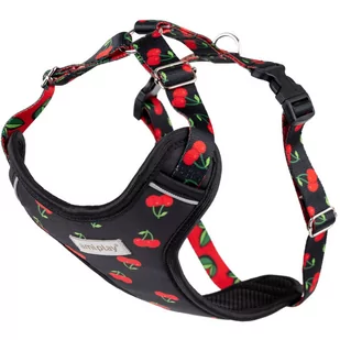 Amiplay Behappy Szelki Regulowane Discovery S 20-30 X 30-40 X 1,5 Cm Cherry Dla Psa - Szelki dla psów - miniaturka - grafika 1