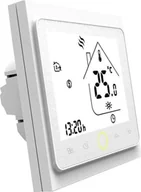 Grzałki do akwarium - Termostat do ogrzewania elektrycznego, 16A, WI-FI kwadrat, kolor biały, model 001 - miniaturka - grafika 1