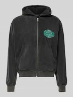 Swetry męskie - Bluza rozpinana z nadrukiem z motywem model ‘Ulric’ - miniaturka - grafika 1