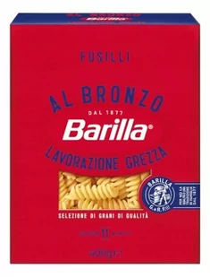 BARILLA Fusilli Al Bronzo włoski makaron 400g - Makaron - miniaturka - grafika 1