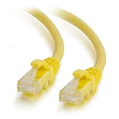 Kable miedziane - C2G kabel sieciowy Żółty 1,5 m Cat6a U/UTP (UTP), RJ-45, Cat6a U/UTP (UTP), Żółty - miniaturka - grafika 1