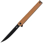 Noże - Nóż składany CRKT CEO Flipper - Desert Tan - miniaturka - grafika 1