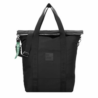 Torebki damskie - Lacoste Active Nylon Shopper Bag 55 cm black - grafika 1