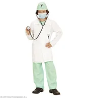 Stroje karnawałowe - Widmann Doctor  enfants Costume de déguisement, 128, wielokolorowa W0004-S - miniaturka - grafika 1