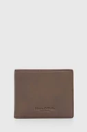 Portfele - Marc O'Polo portfel skórzany męski kolor szary - miniaturka - grafika 1