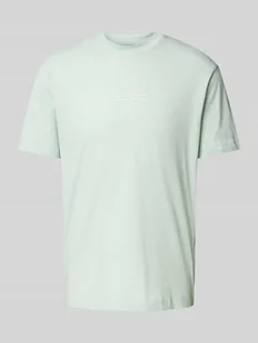 T-shirt o kroju relaxed fit z czystej bawełny - Koszulki męskie - miniaturka - grafika 1