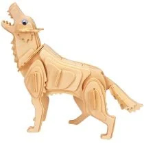 Eureka Łamigłówka drewniana Gepetto Wilk - Łamigłówki - miniaturka - grafika 2