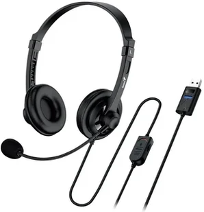 GENIUS HS-230U/ USB/ czarny - Słuchawki - miniaturka - grafika 1