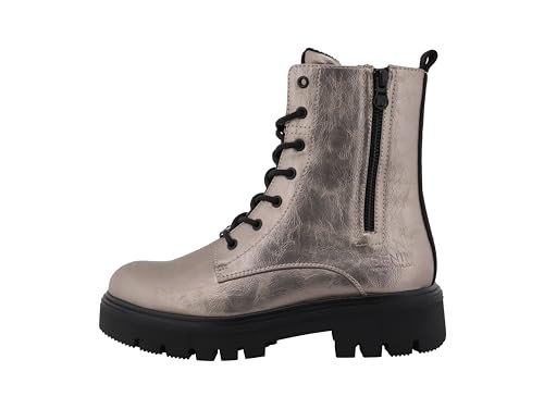 Tom Tailor Damskie 4290680015 modne kozaki, platyna, 42 EU, platyna, 42 EU