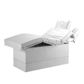Meble kosmetyczne - SPA LUX Leżanka zabiegowa Rodzaj obicia: Skaj Basic - miniaturka - grafika 1