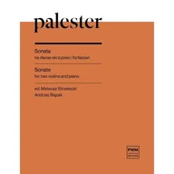 Podręczniki dla szkół zawodowych - Palester Sonata na dwoje skrzypiec i fortepian - miniaturka - grafika 1