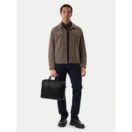 Torby na laptopy - Torba na laptopa Calvin Klein Emblem Aop Emboss Commuter LV04D3329G Czarny - miniaturka - grafika 1