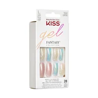 Sztuczne paznokcie i akcesoria - KISS Sztuczne Paznokcie Gel Fantasy -Party`s Over (rozmiar L) 1op.(28szt) - miniaturka - grafika 1