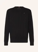 Swetry dla chłopców - Tommy Hilfiger Sweter schwarz - TOMMY HILFIGER - miniaturka - grafika 1