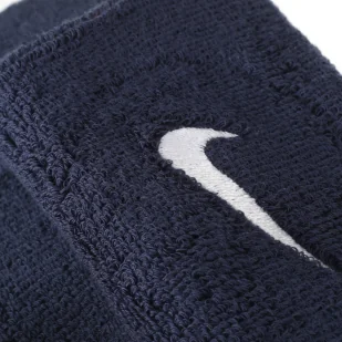 Opaska na rękę NIKE SWOOSH DOUBLEWIDE WRISTBANDS 2 PK - Ściągacze i opaski sportowe - miniaturka - grafika 3
