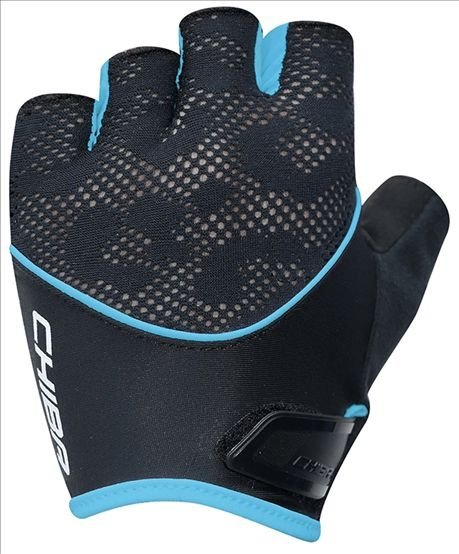 Chiba Lady Gel, Rękawiczki rowerowe, Czarno/Turkusowe, rozmiar M