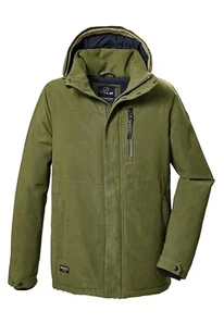 G.I.G.A. DX Męska kurtka funkcyjna/kurtka outdoorowa wodoszczelna z odpinanym kapturem GW 71 MN JCKT, oliwkowa zieleń, 3XL, 42213-000 - Kurtki męskie - miniaturka - grafika 1